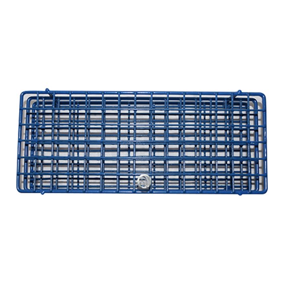 Gradilla 90 tubos. Vinilo