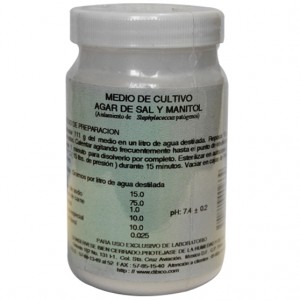 Agar Sal y Manitol
