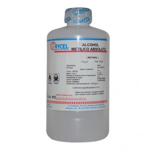 Alcohol Hycel metílico (Metanol), 1L
