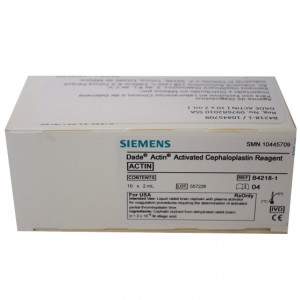 TPT Tiempo parcial de Tromboplastina, ACTIN Siemens (TTP) 10X2ML