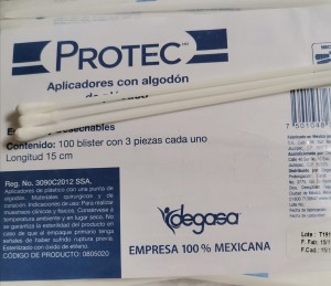 Hisopo estéril 3x100 (Aplicador) Protec