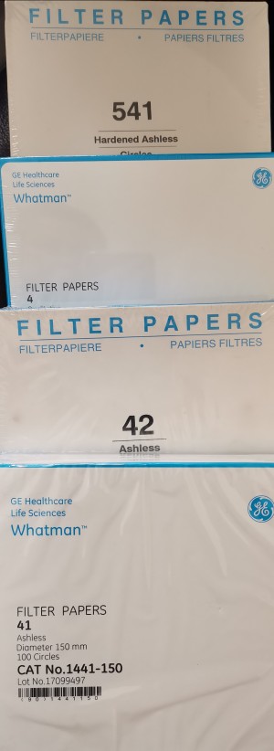 Papel Whatman filtro 4
